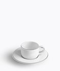 Aisthisi Platine Coffee Cup & Saucer 100ml