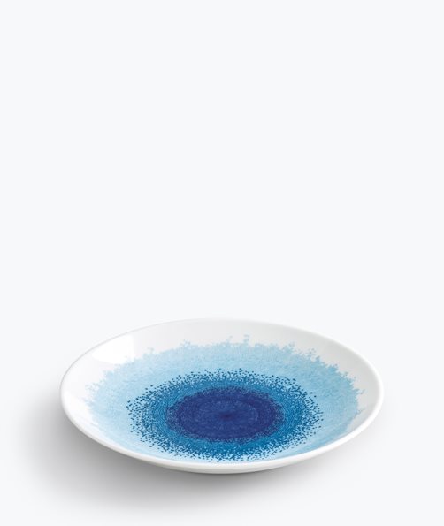 Apeiron Blue Small Flat Plate 20.5cm
