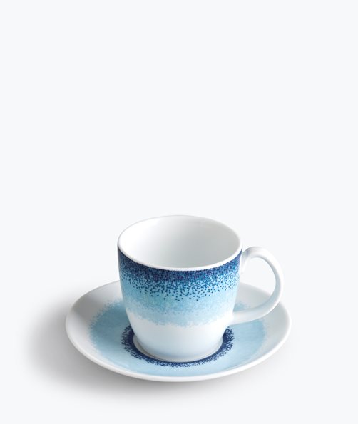 Apeiron Blue Teacup & Saucer 325ml