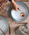 Ionia Neo Wooden Rose Gold Cutlery 30pc Set Case