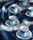 Apeiron Blue Φλυτζάνι & Πιατάκι Καφέ 100ml