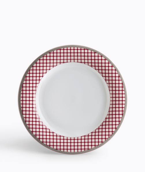 Eksochi Small Flat Plate Checkered 22cm